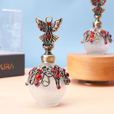 Wholesale Cosmetic Packaging Custom Made Luxury 50ml Glass Car Perfume Bottle with Cap