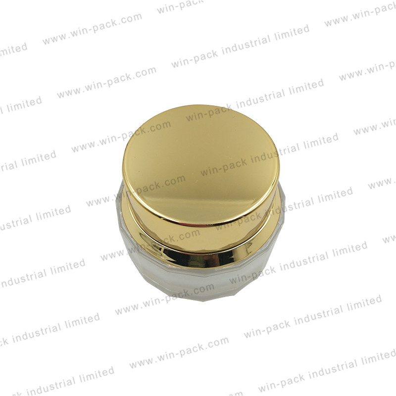 Wholesale Cosmetic Packaging Private Label Face Cream Acrylic Jar 30g Skin Care Cream