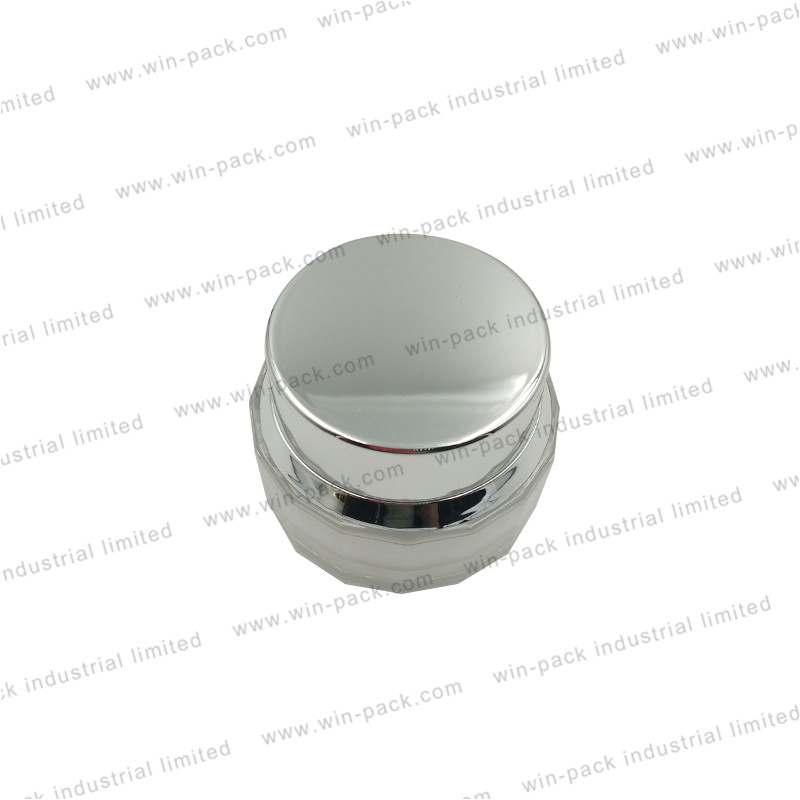 Wholesale Cosmetic Packaging Private Label Face Cream Acrylic Jar 30g Skin Care Cream