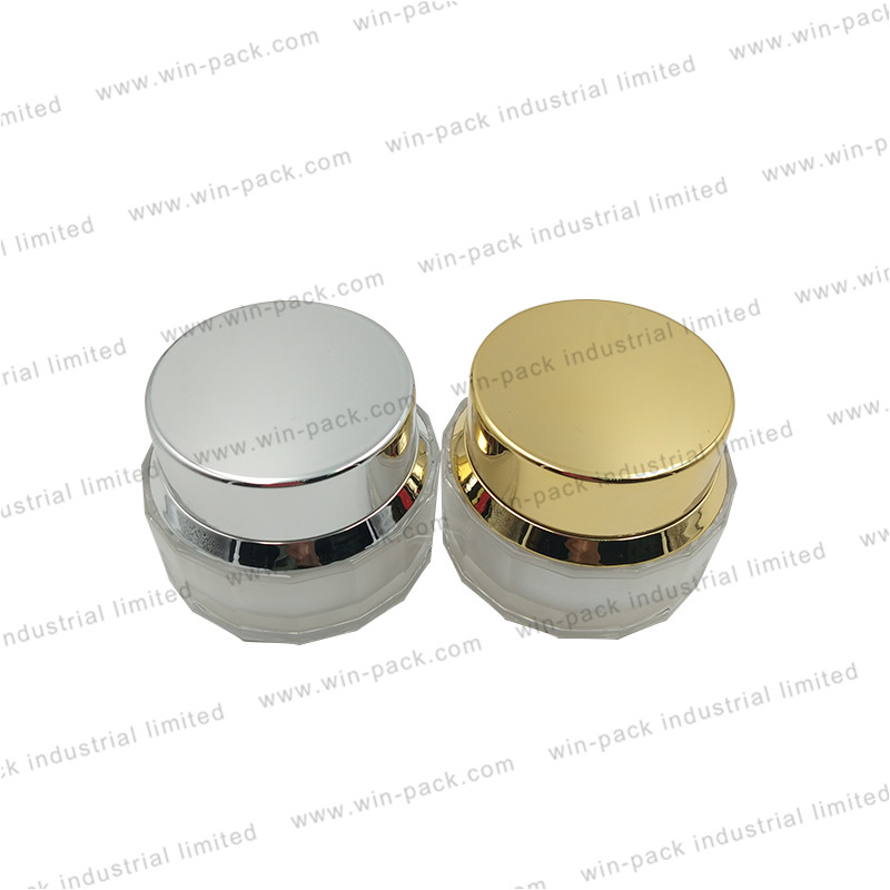 Wholesale Cosmetic Packaging Private Label Face Cream Acrylic Jar 30g Skin Care Cream