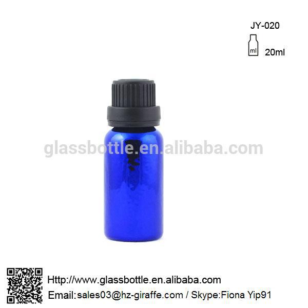 Wholesale Cosmetic jar 20ml Essential oil Bottle Glass JY-020