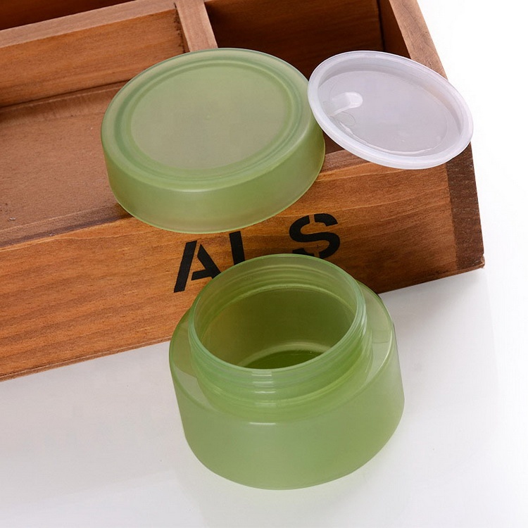 Wholesale Cream Container 50g Frosted Plastic Jar for Aloe Vera Gel