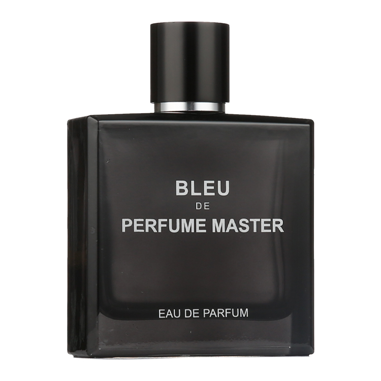 Wholesale Custom 100ml Stick Cheap Glass Black Crimp Perfume Bottle