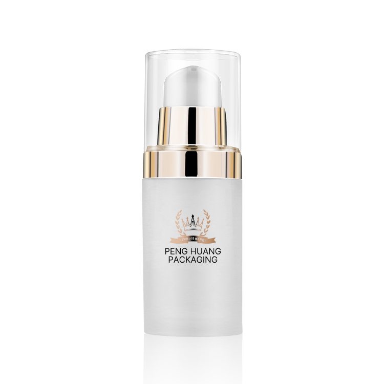 Wholesale Custom 20ml to 100ml Luxury Cosmetic Packaging Set Glass Lotion Pump Bottle Cream Jar