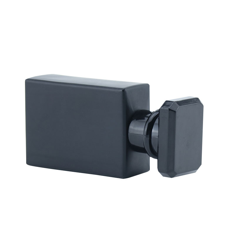 Wholesale Custom Design Empty Luxury Square Flat Black Spray Bottle Refillable Fancy 30ml Glass Perfume Bottle