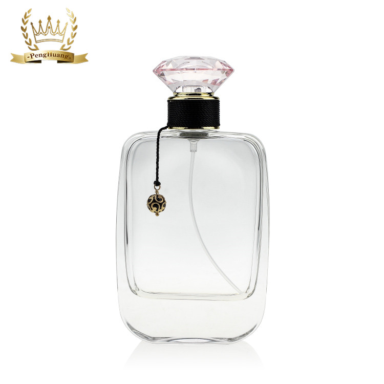 Wholesale Custom Empty Refillable Glass Spray Packaging Perfume Bottles with Cover