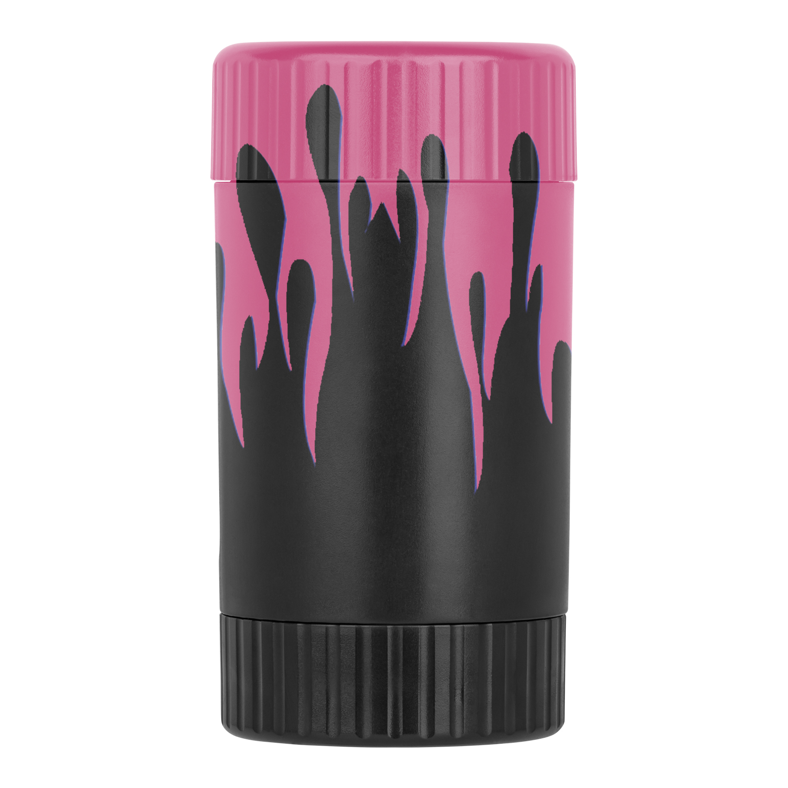 Wholesale Custom Glowing LED Jar Stash Magnifying Jar Plastic Light UpJar Smoking Accessories with Herb Grinder and Smoke Pipe