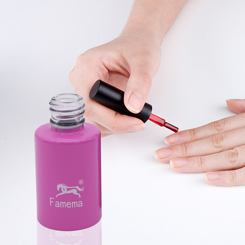 Wholesale Custom Made Empty Nail Polish Remover Bottle Design Brush