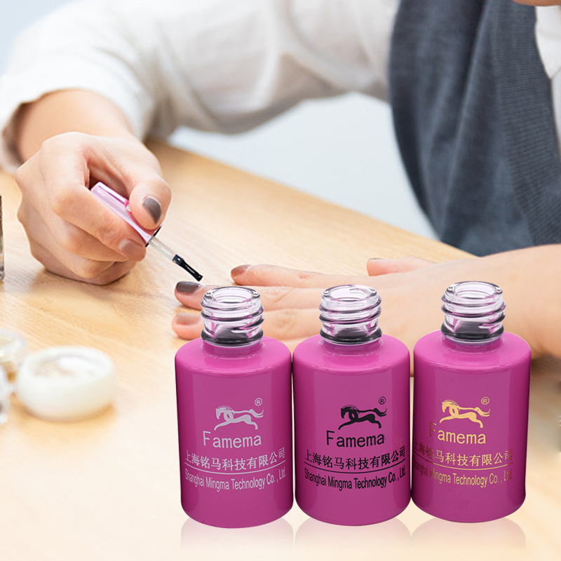 Wholesale Custom Made Empty Nail Polish Remover Bottle Design Brush