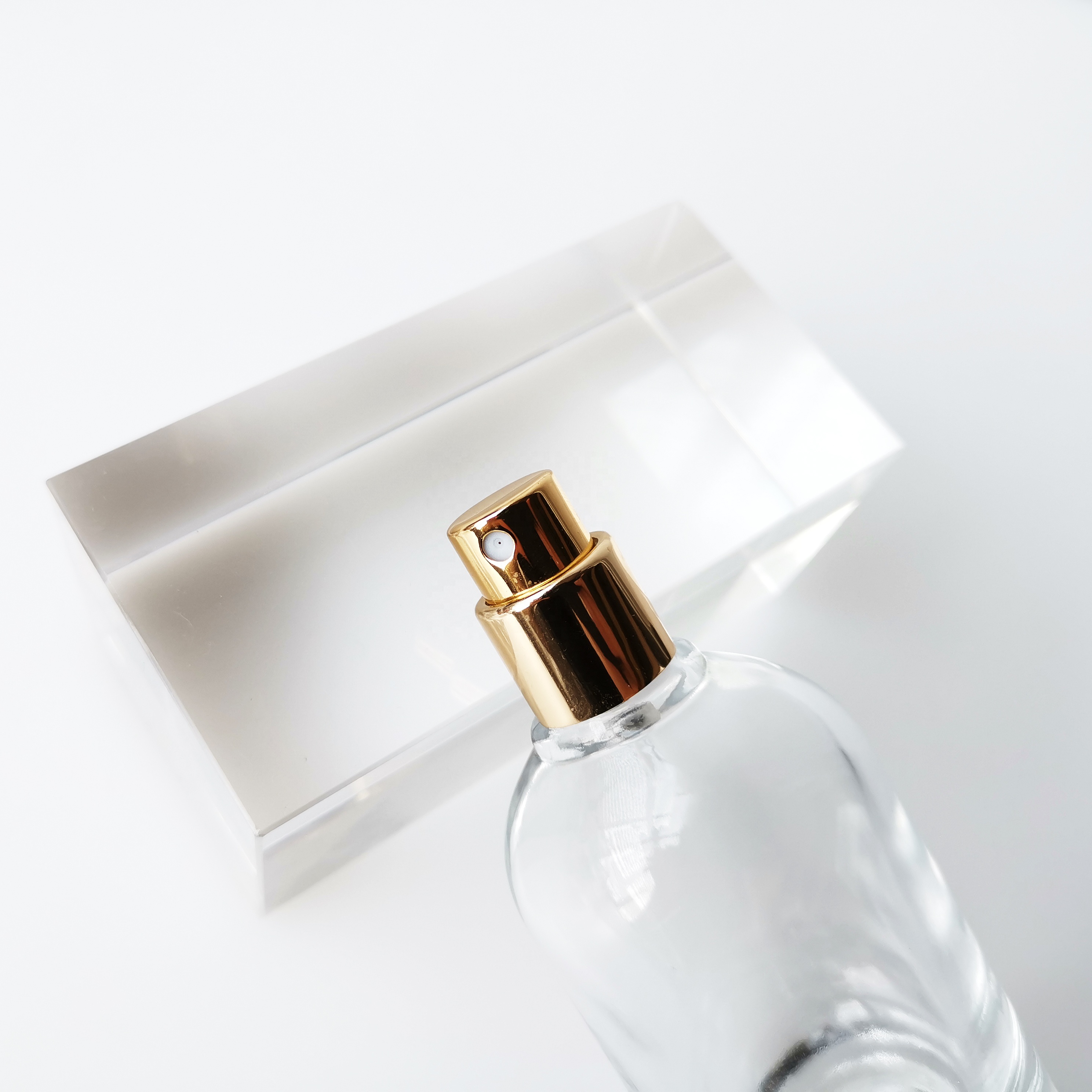 Wholesale Custom Made Luxury 50ml Glass Perfume Spray Bottle