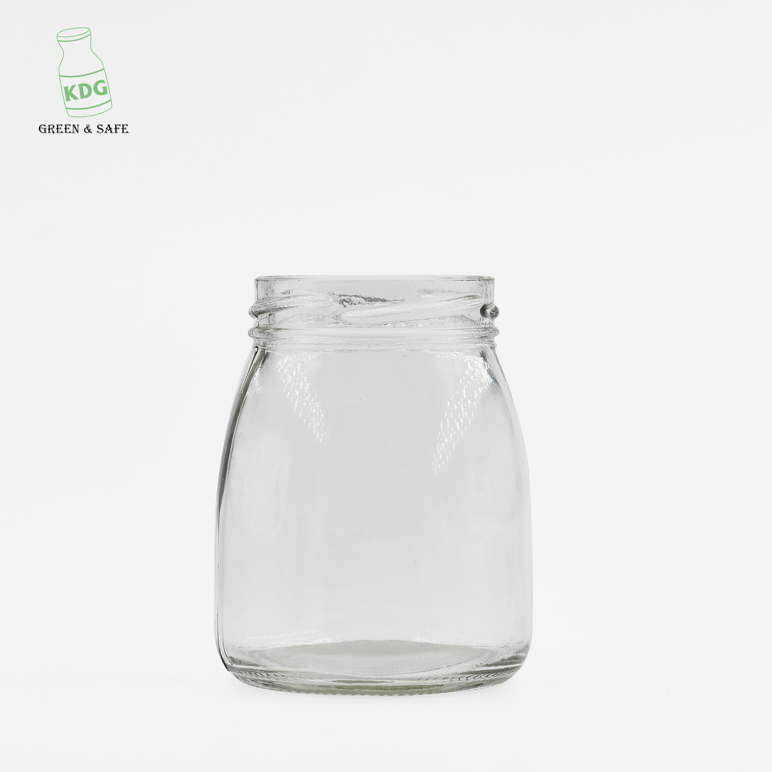 Wholesale Customize Cheap Empty Round Pudding Glass Jar Packaging