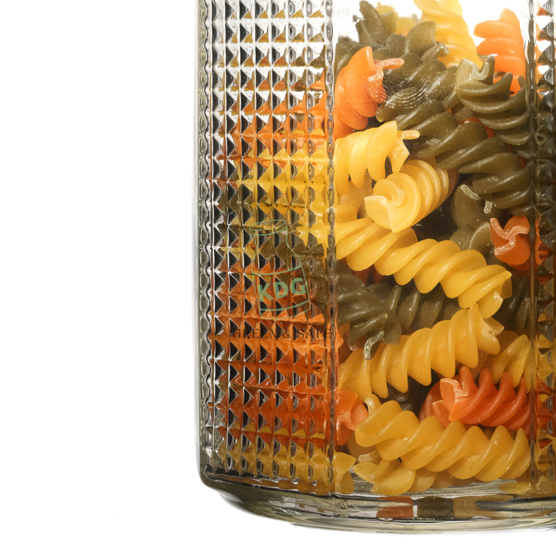 Wholesale Customize Food Package Round Empty 900ml Glass Jars and Bottles