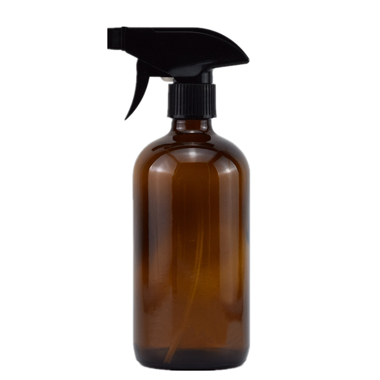 Wholesale Customize Logo 16oz 32oz Spray Bottle Boston Glass Bottle 500ml