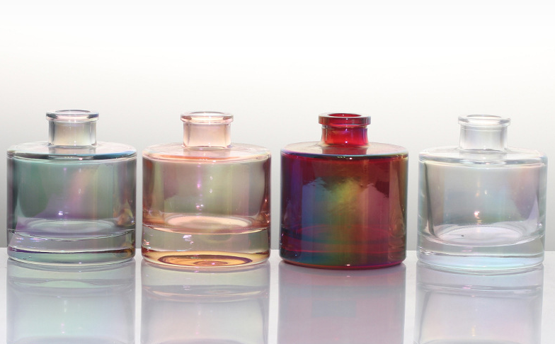 Wholesale Customized 100ml 200ml Clear Empty Luxury Aroma Reed Oil Perfume Diffuser Bottle Glass with gift box