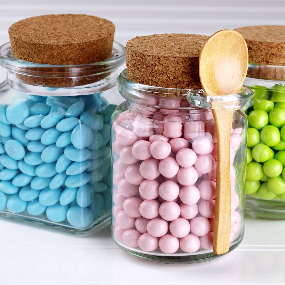 Wholesale Customized 4oz 250ml Unique Glass Honey Jars with Wooden Lid and Spoon