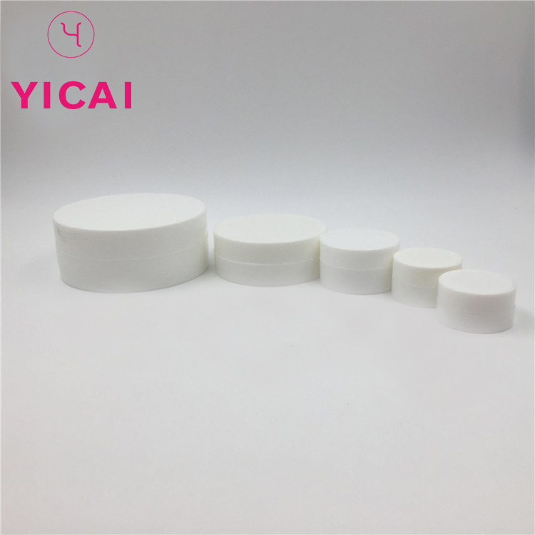 Wholesale Customized 5g 8g 15g 30g 50g 100g 150g 200g 250g Double Wall Plastic Cosmetic Pp Jars