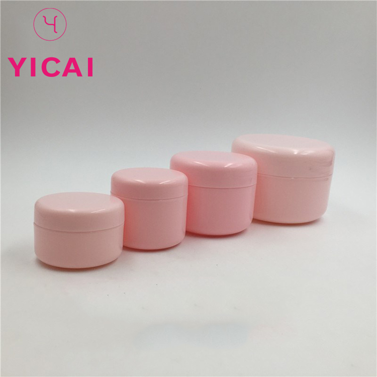 Wholesale Customized 5g 8g 15g 30g 50g 100g 150g 200g 250g Double Wall Plastic Cosmetic Pp Jars