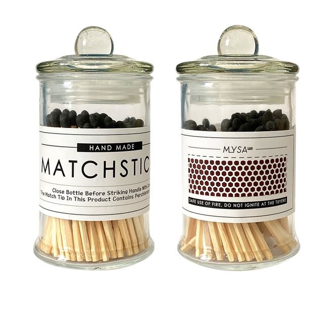 Wholesale Customized Empty Match GlassBottle Matchbox