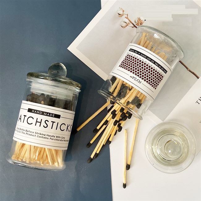 Wholesale Customized Empty Match GlassBottle Matchbox