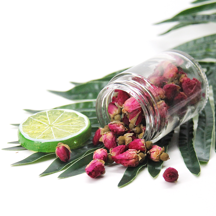 Wholesale Customized High Quality Small Round Straight Sided Clear Glass Jars With Plastic Screw Lid