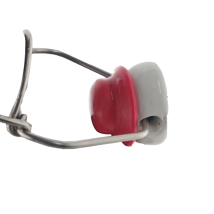 Wholesale Customized Logo 32oz Amber Glass Beer Growler Jug With with Card Buckle