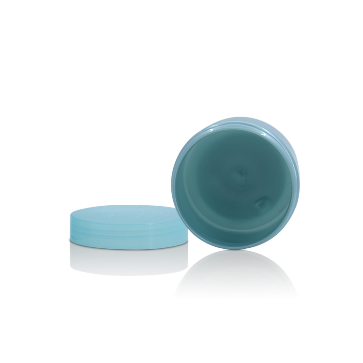 Wholesale Cyan Color 100ml Skincare Gel Cream Body Care Packaging Plastic Container Jar 100g