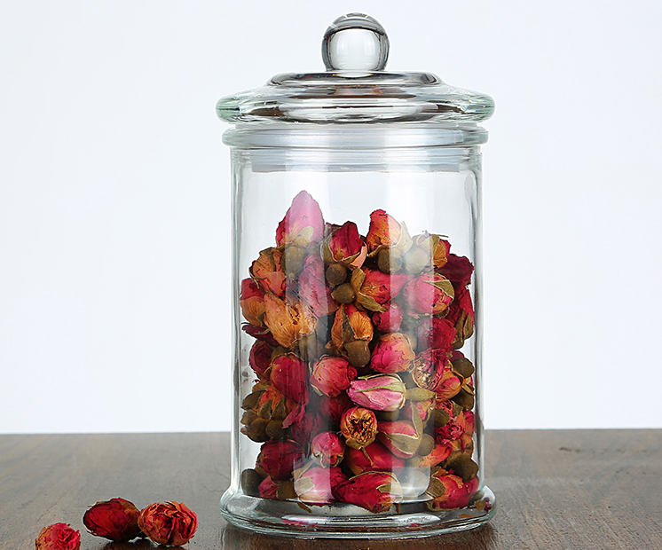 Wholesale Domestic 150ml 350ml 750ml 1200ml Glass Storage Jar in Xuzhou