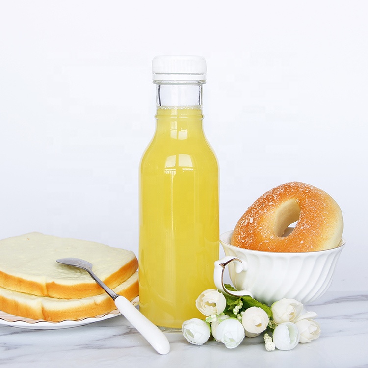 Wholesale Drinking 12 oz Glass Bottles With Metal Cap