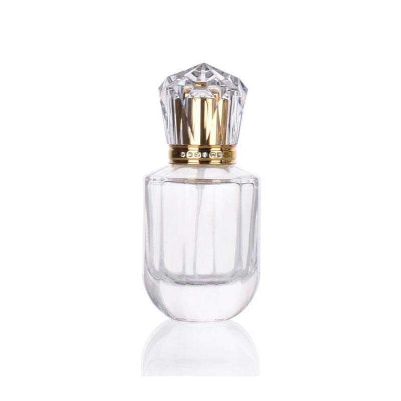 Wholesale Eco Friendly Spray Bottles Perfume Bottle Glass Recycled 50ml PUMP Sprayer Glass Material Screen Printing Cosmetic JZP