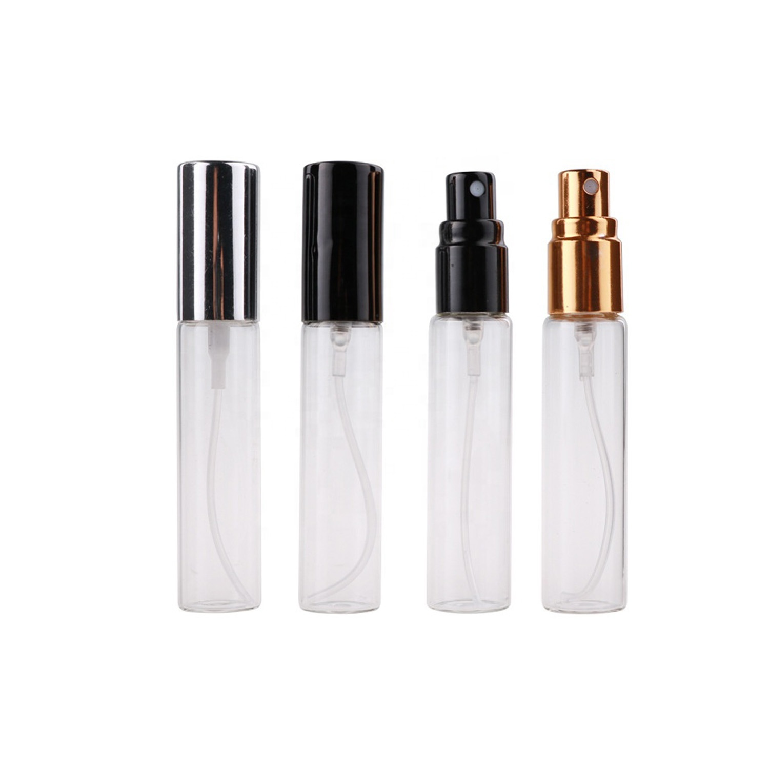 Wholesale Empty 1.5ml 2ml 3ml Clear Mini Atomizer perfume spray bottle, perfume tester 2ml 5ml sample of perfume bottle 10ml