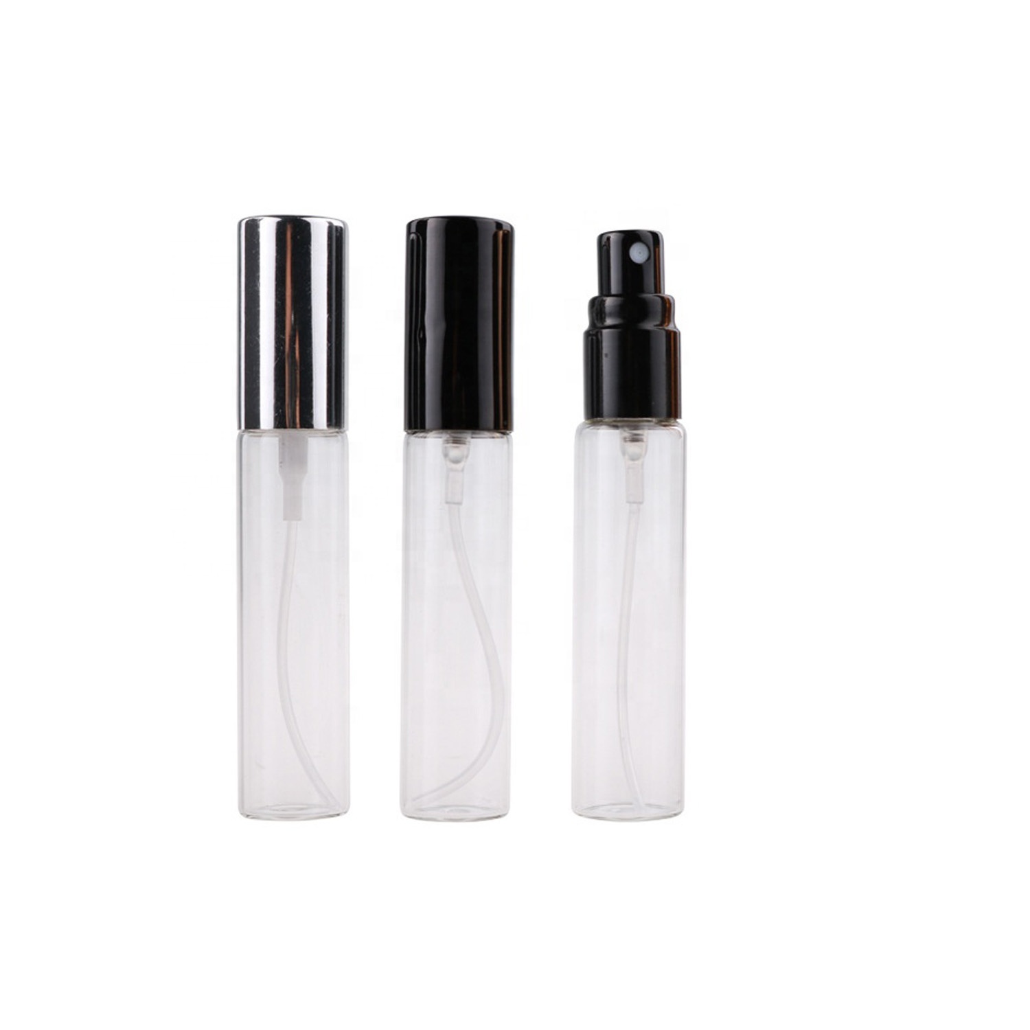 Wholesale Empty 1.5ml 2ml 3ml Clear Mini Atomizer perfume spray bottle, perfume tester 2ml 5ml sample of perfume bottle 10ml