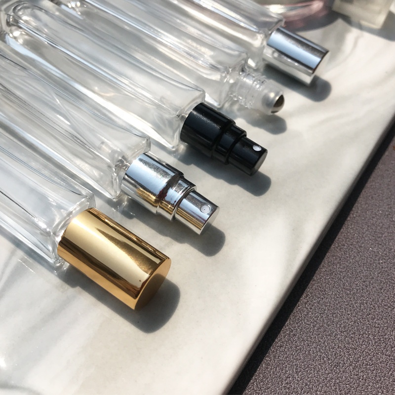 Wholesale Empty 10ml Clear Mini perfume spray bottle