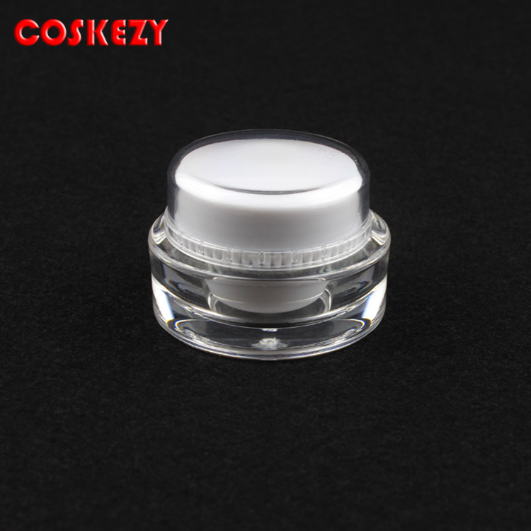 Wholesale Empty 5ml Small Cosmetic Container, 5gr Cheap Small Plastic Containers, Plastic Jars for Cosmetics