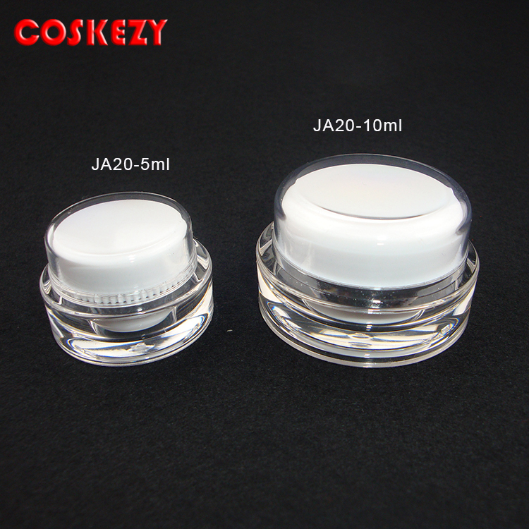 Wholesale Empty 5ml Small Cosmetic Container, 5gr Cheap Small Plastic Containers, Plastic Jars for Cosmetics