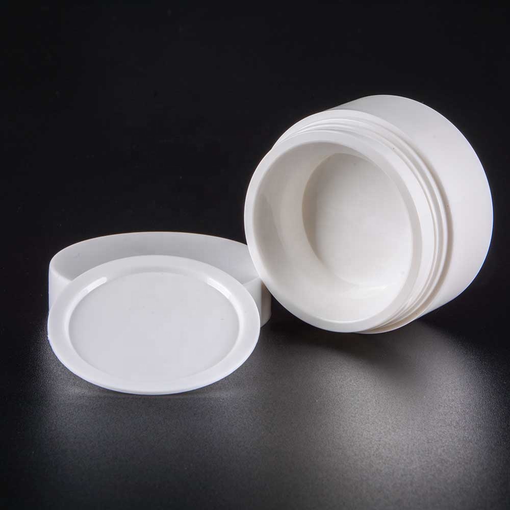 Wholesale Empty Clear Face Cream Jar With Lid Packaging Frosted Plastic Cosmetic Cream Jars