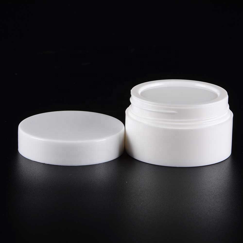 Wholesale Empty Clear Face Cream Jar With Lid Packaging Frosted Plastic Cosmetic Cream Jars