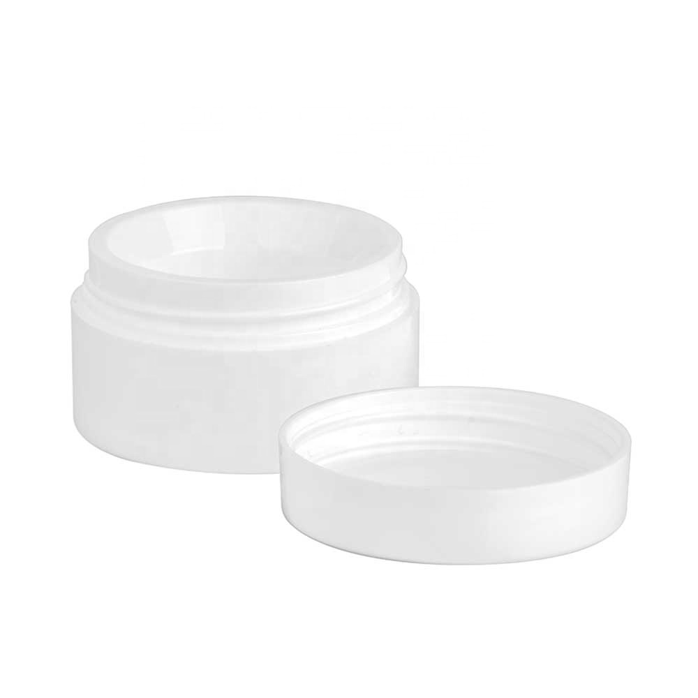Wholesale Empty Clear Face Cream Jar With Lid Packaging Frosted Plastic Cosmetic Cream Jars