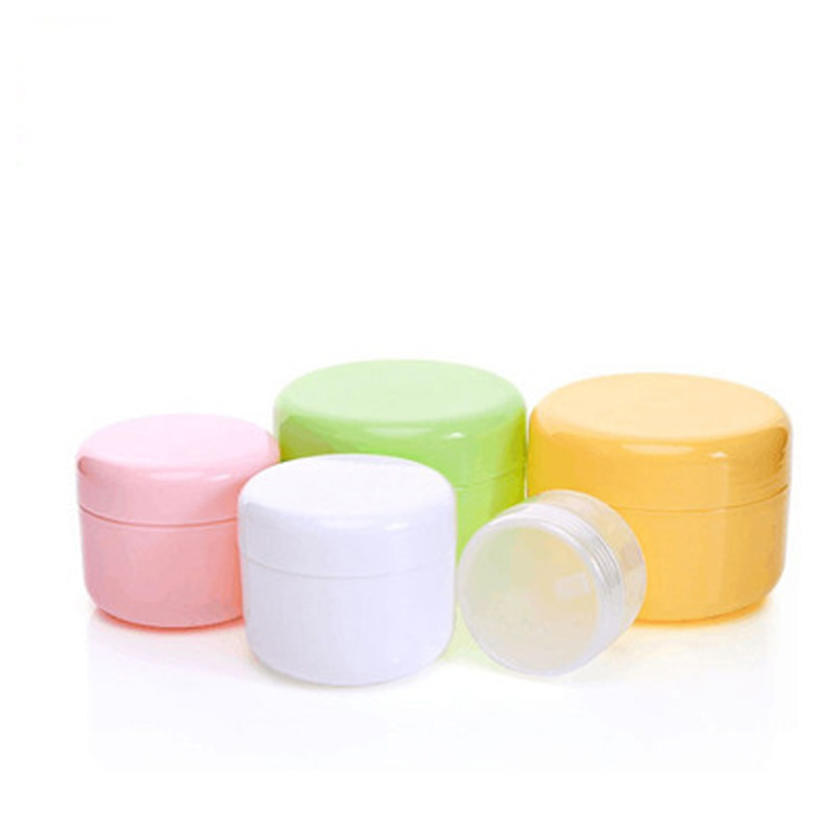 Wholesale Empty Clear Leak Proof Plastic Cosmetic Jar Bottles 15ML with Bamboo Lids PP screw cap