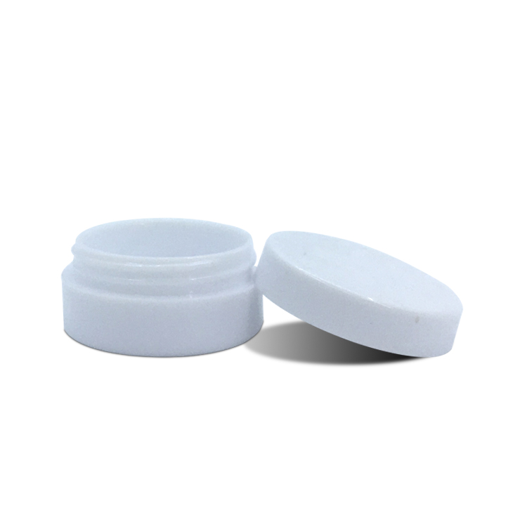 Wholesale Empty Cosmetic Lip Scrub Skincare Makeup Sample Packaging Plastic Jar 50g