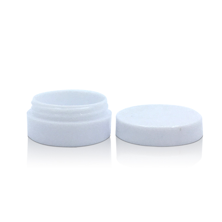 Wholesale Empty Cosmetic Lip Scrub Skincare Makeup Sample Packaging Plastic Jar 50g