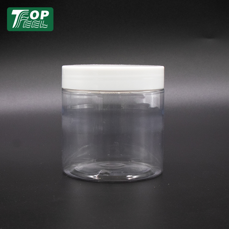 Wholesale Empty Different Capacity 80ml 100ml 120ml 150ml 200ml 250ml Clear Cosmetic Cream Pet Plastic Jar With PP Lid