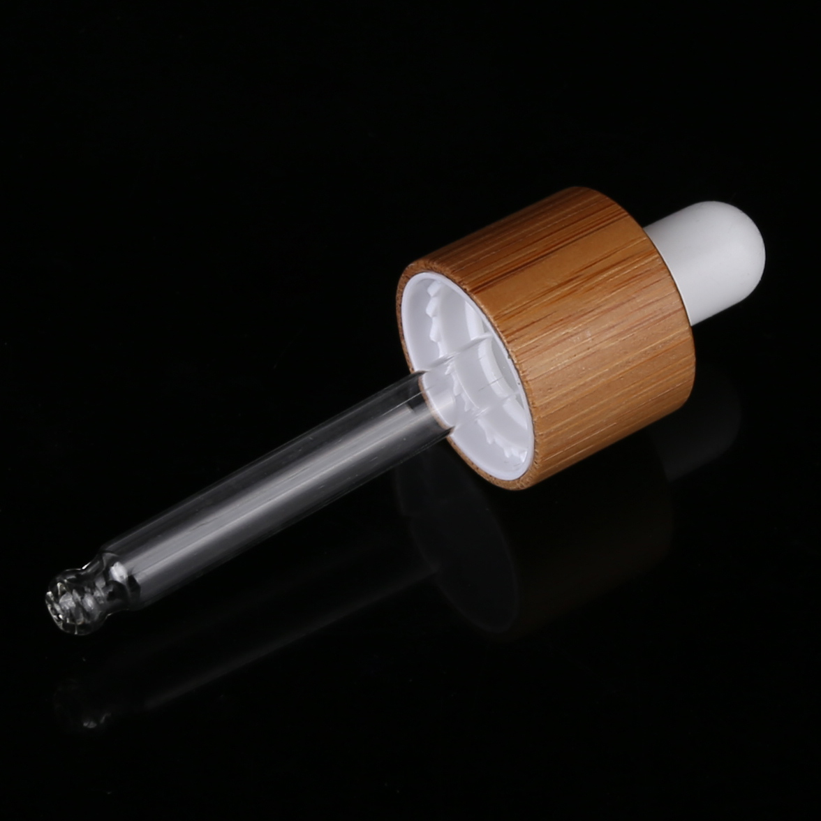 Wholesale Empty Full Bamboo Cosmetic Skin Care Dropper Bottle Perfume Bamboo Essential Oil Bottle