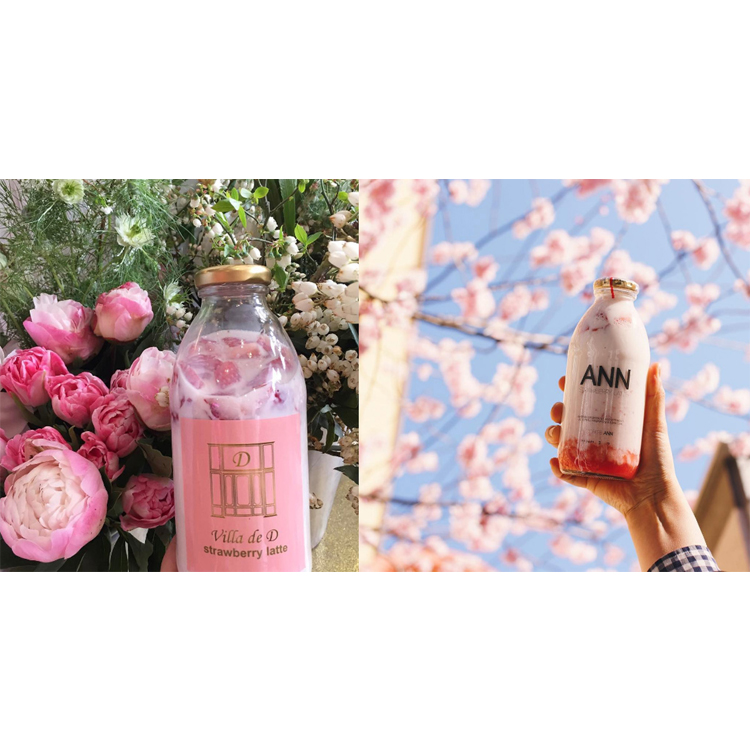 Wholesale Empty Glass Bottle 350Ml 500Ml Beverage,Boba Milk Tea/330Ml Juice Bottle With Screw Cap