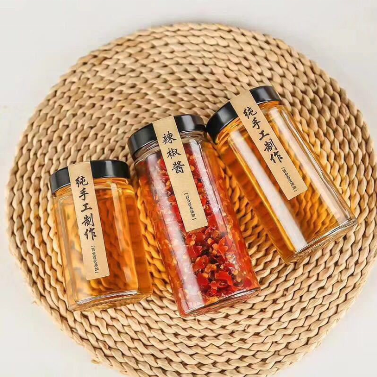 Wholesale Empty Glass Mason Jars in Bulk for Canned Food 150ml 180ml 220ml 280ml 380ml 500ml