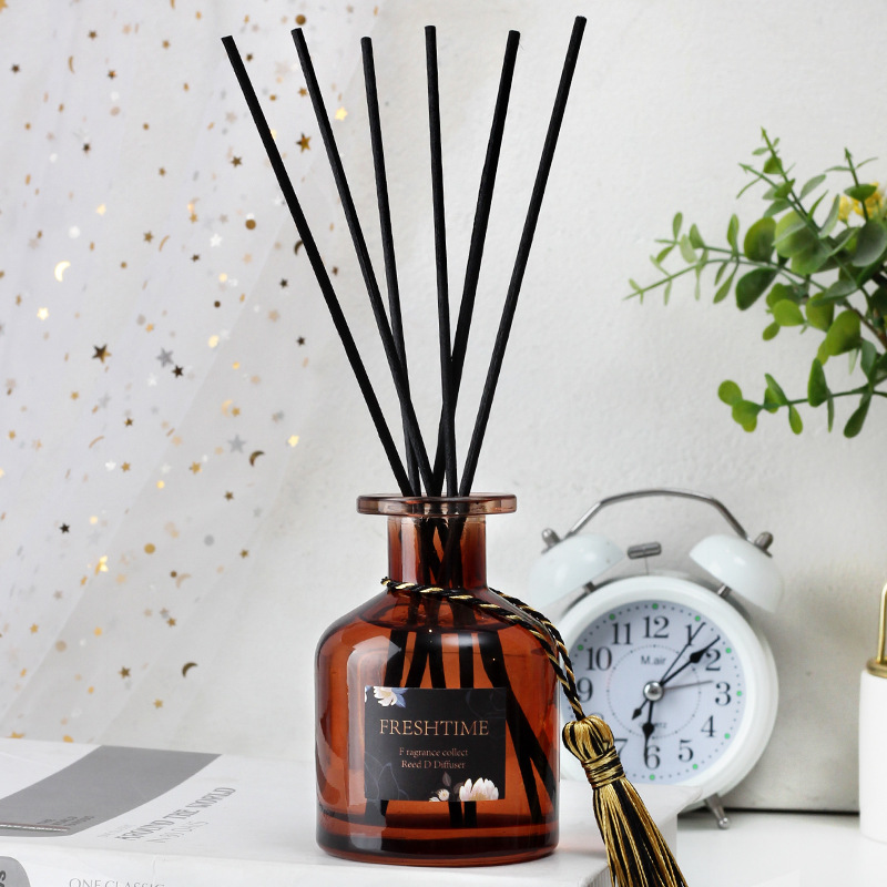 Wholesale Empty Glass Reed Diffuser Bottles Supplies Luxury Diffuser Cap Cover Container