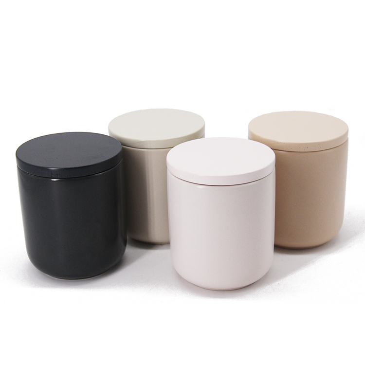 Wholesale Empty Round Wide Mouth Amber Candle Holder Glass Candle Jars 100Ml 8Oz 250Ml For Home Decor In Bulk