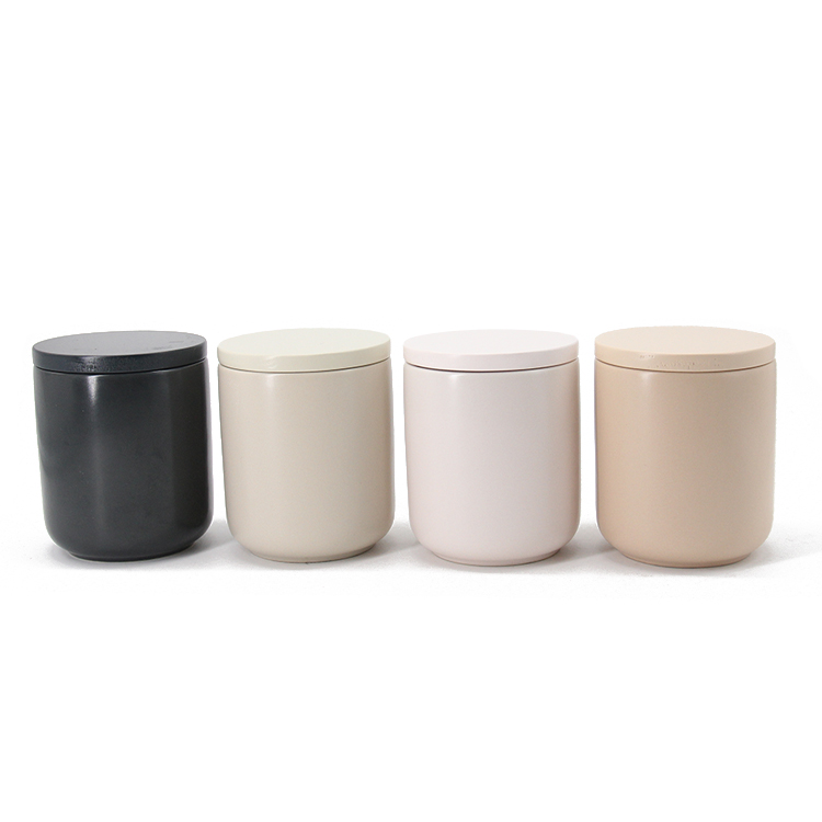 Wholesale Empty Round Wide Mouth Amber Candle Holder Glass Candle Jars 100Ml 8Oz 250Ml For Home Decor In Bulk