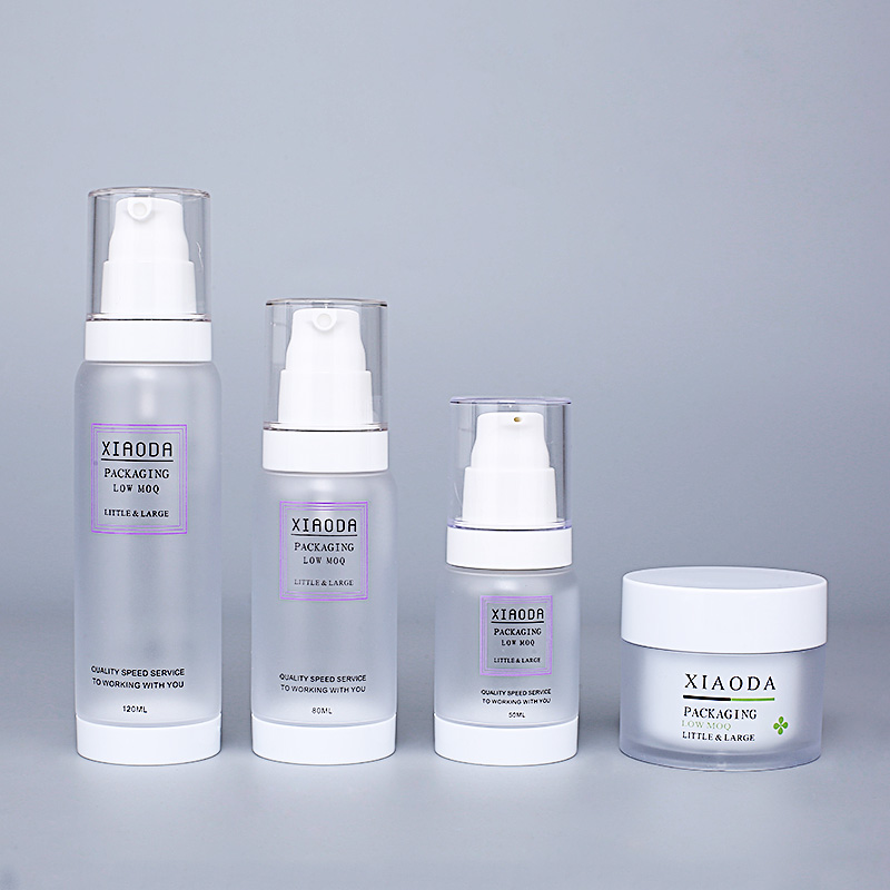 Wholesale Empty decorative 50G ABS White color jars for cosmetic, white lid 50g jar in stock