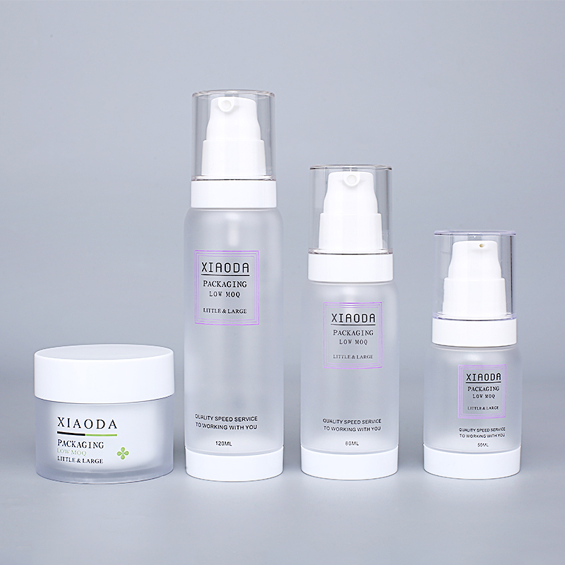 Wholesale Empty decorative 50G ABS White color jars for cosmetic, white lid 50g jar in stock