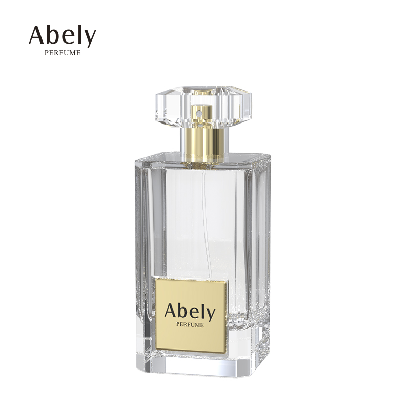 Wholesale Empty glass perfume bottles custom logo fragrance bottles glass supplier luxury purfume bottle